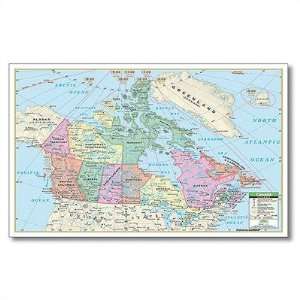   Universal Map 27093 Rolled Map   Paper Style: World: Office Products