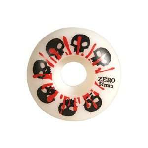  Zero Skulls W/ Blood 51mm Wheels: Sports & Outdoors