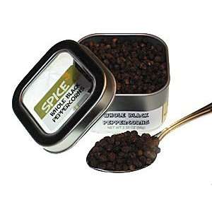 Whole Black Peppercorns Tin  Grocery & Gourmet Food