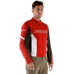  DAINESE RACING D DRY® JACKET RED/WHITE 34 USA/44 EURO 