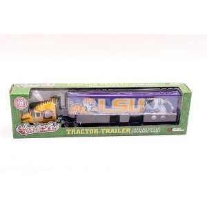  Die Cast Promotions 1/64 LSU Tigers Tractor Trailer Toys 