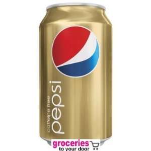 Pepsi Caffeine Free Soda, 12 oz Can (Pack of 24):  Grocery 