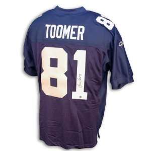  Amani Toomer Autographed Jersey   Authentic: Sports 