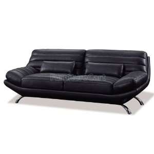  Global Furniture A176 Black Modern Sofa A176 S Furniture 