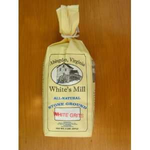 Whites Mill White Grits:  Grocery & Gourmet Food
