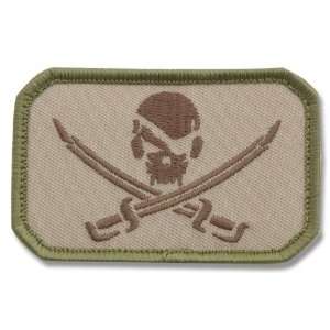  PIRATE SKULL PATCH MULTICAM: Sports & Outdoors
