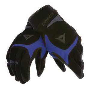  DAINESE DESERT POON TEXTILE GLOVES BLACK/BLUE/ANTHRACITE 