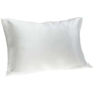  Spasilk 100% Pure Silk Facial Beauty Pillowcase, White 
