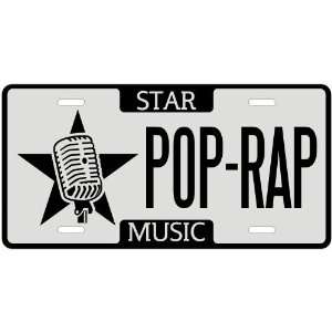  New  I Am A Pop Rap Star !  License Plate Music: Home 