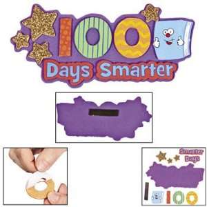 100 Days Smarter Magnet Craft Kit   Teacher Resources & Classroom 