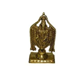  Tirupati Balaji Brass Statue Figurine Sculpture Meditation 