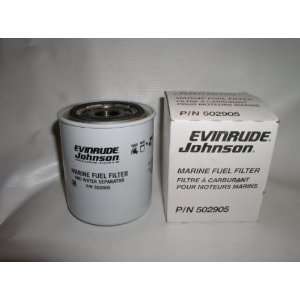 Evinrude Johnson Marine Fuel Filter & Water Separator 502905:  