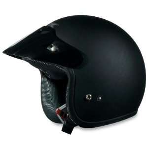   Face Motorcycle Helmet Flat Black Extra Small XS 0104 0083: Automotive