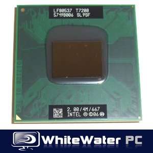  Intel Core 2 Duo CPU T7200 2.0GHz 4MB Processor SL9SF 