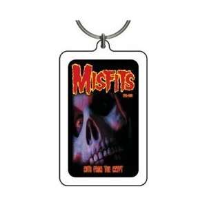    Misfits Cuts From The Crypt Lucite Keychain K 0332: Toys & Games