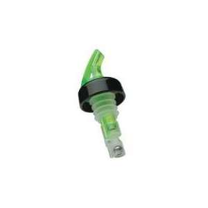  Precision Pours 1 oz Shamrock Green Pourer with Collar   1 