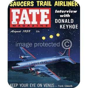  Fate Magazine Cover Sci Fi Fantasy Art Vintage MOUSE PAD 