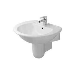  Duravit D11512 Darling 23 1/2 Three Hole Semi Pedestal 