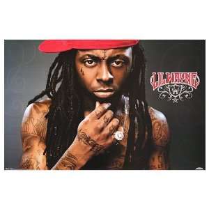  Lil Wayne Music Poster, 34 x 22.25 Home & Kitchen