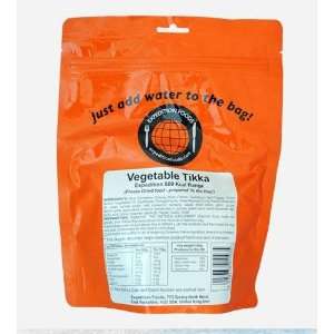Expedition Foods Vegetable Tikka (High Energy Serving):  