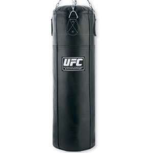  UFC 100 lb Leather Heavy Bag: Sports & Outdoors