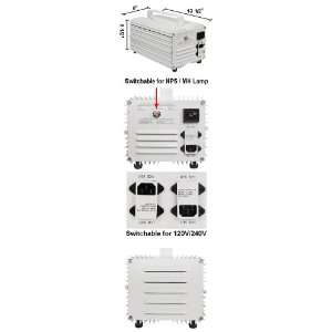 1000w Switchable Ballast for HPS Mh Grow Light System 