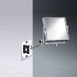  Windisch 99345 Square Wall Mounted Brass Double Face 3x or 
