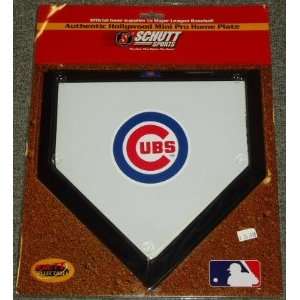  Schutt Cubs Logo Mini Homeplate   Perfect for Display or 