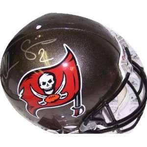  Chris Simms Signed Helmet   (Bucs: Sports & Outdoors