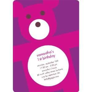    Cuddly Teddy Bear Birthday Party Invites: Health & Personal Care