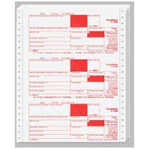   EGP IRS Approved   1099 C Continuous 3 Part Tax Form: Office Products