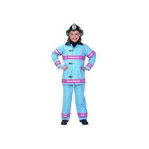  Aeromax 8 10 yrs. Jr. Fire Fighter Suit (Blue/ Pink) Toys 