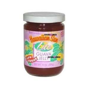 Hawaiian Sun Lite Guava Jelly 10z. Grocery & Gourmet Food