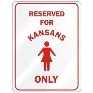   FOR  KANSAN ONLY  PARKING SIGN STATE KANSAS: Home Improvement