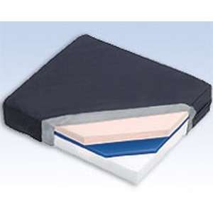   Cushion with Viscoelastic Foam Top, 20 x 16 x 3.5“ , 3 Pack Black