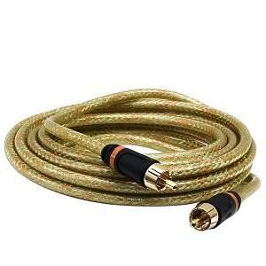  12 GoldX PlusSeries GXAV DC 12P S/PDIF (M) to (M) Coaxial 