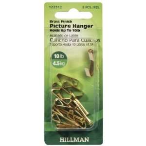  ANCHOR WIRE/HILLMAN GROUP #122310 2PK100LB BRS Pic Hanger 