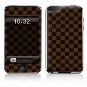 BROWN CHECKER Design Apple iPod Touch 2G 3G 2nd 3rd Generation 8GB 
