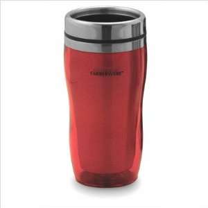  Farberware 1249 Travel Mug without Handle in Red (Set of 2 