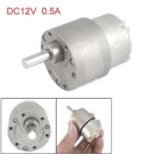   Output Speed 37mm Diameter 12V 0.5A DC Geared Motor