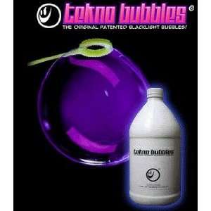  Tekno Bubbles   Blue UV Blacklight Reactive   Half Gallon 