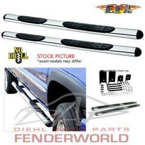  FORD F150 SUPERCREW 04 07 STAINLESS OVAL STEP NERF BARS 