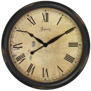  Timepiece Distressed Case Wall Clock: Home & Kitchen