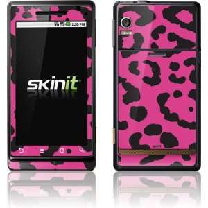  Rosy Leopard skin for Motorola Droid: Electronics