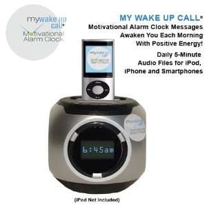  iPod Dock Alarm Clock with FREE Bonus: My Wisdom Wake UP 
