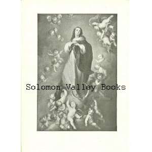  Madonna By Murillo (1618 1682) 6 X 9 B/W Print 
