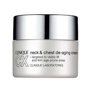 Clinique CX Neck & Chest De Aging Cream, .5 oz / 15 ml DLX size NEW in 