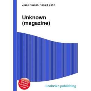  Unknown (magazine) Ronald Cohn Jesse Russell Books