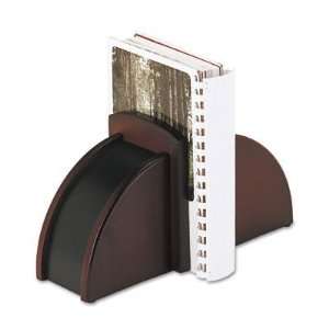  Rolodex 19350 Executive Woodline II Bookends, 10w x 4 1/2d 