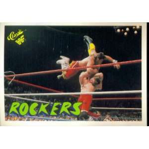  1990 Classic WWF Wrestling Card #81 : The Rockers: Sports 